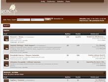 Tablet Screenshot of forum.ronots.com